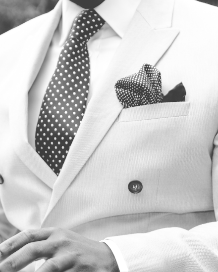 Picture of Men Light White Suit