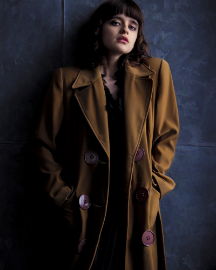 Picture of Women Dark Brown Jacket