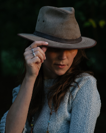 Picture of Women Dary Grey Hats